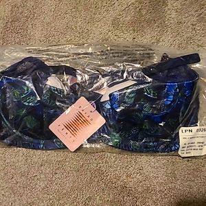 Baroque Butterfly Lace Quarter-Cup Bra